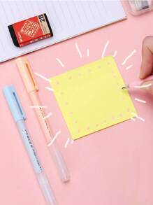 1pc Pen Shaped Quick Drying Glue Point Pen Creative Colorful Glue Pen - Green - View 6