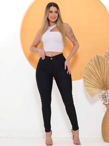 Women Pants - Black - View 2