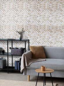 Wall Paper - kết cấu trừu tượng của hình khối - Xem 4