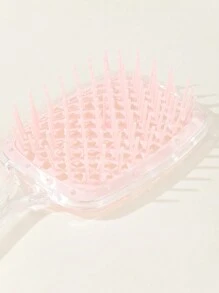 Hairdressing Massage Hair Drying Quick-Drying Comb Honeycomb Mesh Comb 1PC Non-Knotting Massage Comb Straight Hair Styling Hollow Comb, Wide Teeth Hair Brush Detangling Scalp Massage Hair Comb Hairdressing Hollow Out Plastic Hair Brush, Salon-Quality Wide Tooth Air Cushion Comb For Scalp Massage And Hair Brush/Hair Comb, Back To School - Multicolor - View 5