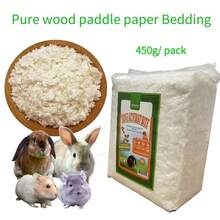 寵物墊,仓鼠兔子刺蝟纯木浆窝垫 - 白色 - 查看 1