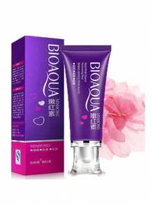 Bioaqua Aclarante Íntimo Natural Crema Pink Aclara Zonas Oscuras en la Piel Axila Codos Rodillas Areola Tratamiento Efectivo Crema Aclarante Blanqueadora Manchas Zonas Intimas