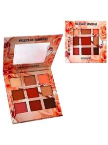 Paleta de Sombras Nuances Nude -Ludurana Festa Junina - Nu / Nude - Visão 3