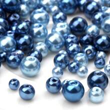 Tròn Ngọc trai Giả Bao mỏng Ly 4MM 6mm 8mm Kích thước hỗn hợp Lỏng lẻo Spacer Hạt DIY Làm đồ trang sức Đối với Thủ công mỹ nghệ Mặc hàng ngày - Ba kích cỡ, hỗn hợp nhiều màu sắc - Xem 23