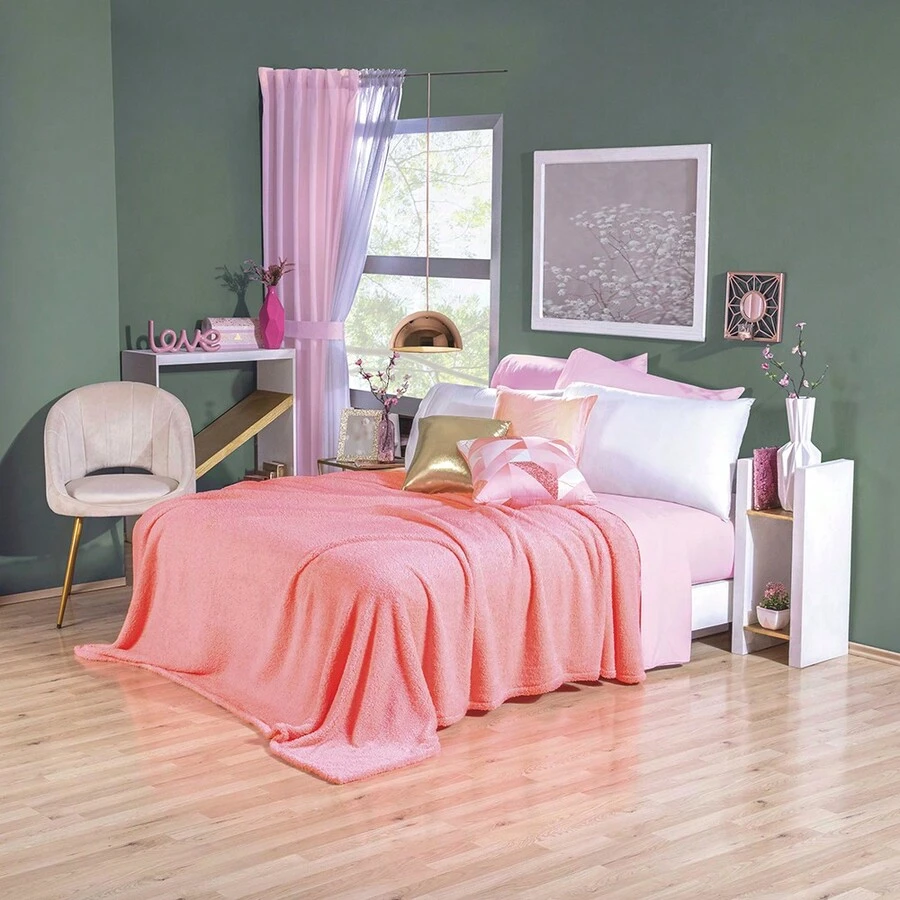 Cobija Ligera, Cobertor Ligero Frazada Suavecita Matrimonial Varios Modelos - PARADISE - Ver 1