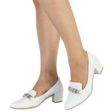 Women Heeled Sandals - 白色 - 查看 1