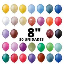 Decorative Balloons - 淺藍色 - 查看 2