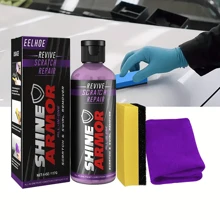 汽車刮痕修復漆面刮痕去除劑,美容保養磨光劑 - 紫色 - 查看 4