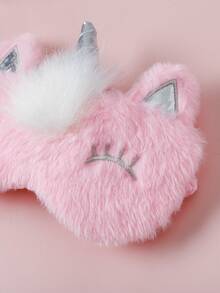 2入組卡通可愛眼罩（睡眠用） - 彩色 - 查看 3