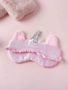 2入組卡通可愛眼罩（睡眠用） - 彩色 - 查看 4