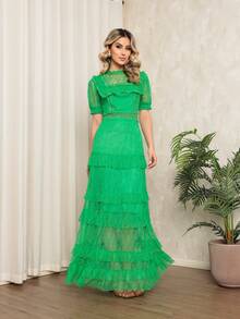 Women Dresses - 綠色 - 查看 2