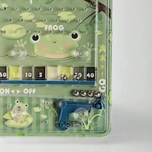 1pc Mini Pinball Game Fun Handheld Pinball Machine With Cute Cartoon Animal Shape, Perfect For Family Interactions, Party Games, New Year Gift - Multicolor - View 9