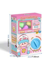 一盒随机扭蛋玩具，内含12个，神秘互动玩具，适合儿童，是完美的生日或新年礼物。 - 粉色 - 查看 2