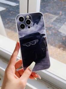 震撼的黑色多彩繪製防摔iphone保護殼 - 彩色 - 查看 1