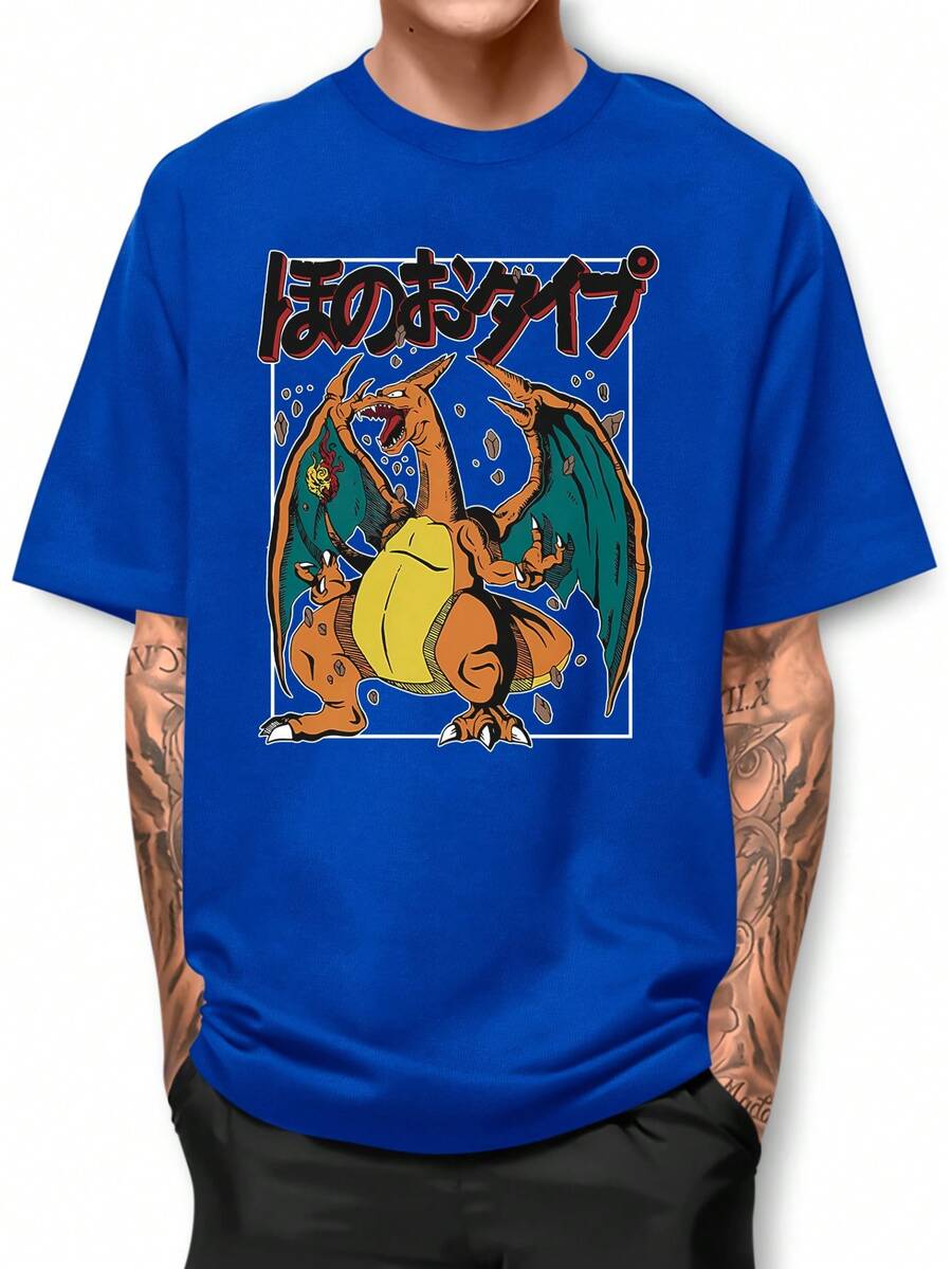 Men T-Shirts - Xanh đậm - Xem 1