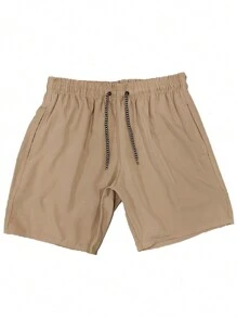 Men Shorts - Khaki - View 1