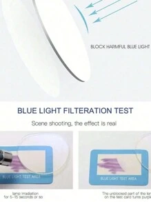 5.7厘米豹纹时尚女士眼镜 - 彩色 - 查看 5