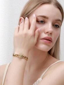 豪華＆經典＆極簡魅力手鍊 - 豹 - 查看 1