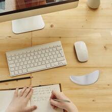 Ergonomic Wrist Rest For Sliding Mouse, Wrist Rest Lightweight Silicone Mouse Pad For Computer, Palm Rest Wrist Pain Relief For Carpal Tunnel Relief For Work, Gaming, Coding - 灰色 - 查看 7