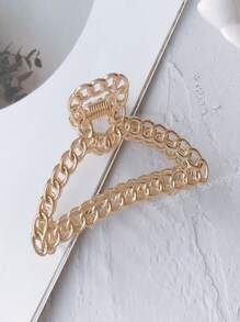 流行髮夾,夏季女士休閒禮物 - 粉色 - 查看 2