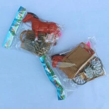 1pc Battery Operated Horse Toy With Sound Effects,spinning Pole,pull Cart,creative Stress Relief Gift - Multicolor - View 7