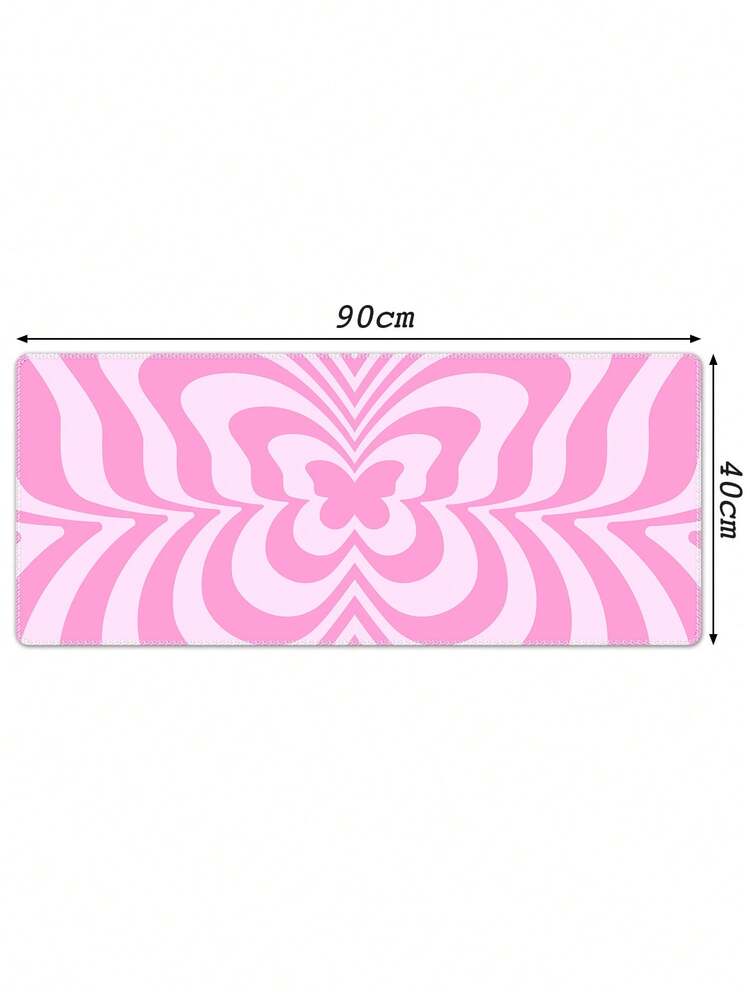 Tappetino Antiscivolo Per Scrivania Kawaii - Tappetino Per Mouse Grande, 80 X 30 Cm, XL, Esteso Tappetino Mouse Gatto