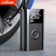 Inflador De Aire Portátil Recargable - Negro - Ver 1