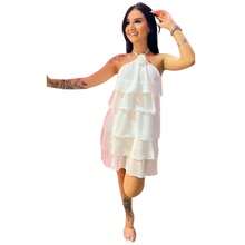 Women Dresses - 白色 - 查看 1