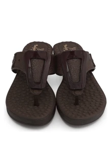 Women Clogs - Màu nâu Sô-cô-la - Xem 2