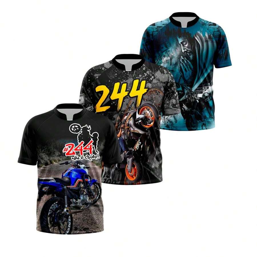 Men T-Shirts - 彩色 - 查看 1