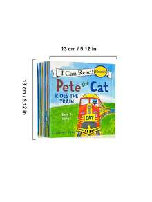 1 Set Of 12 Books + Pete The Cat + I Can Read First-Level English Picture Book Phonics Natural Phonics First English Picture Book 12 Volumes Of Children'S English Enlightenment Books For Children 12 Story Books + Indoor Reading - Pete the Cat - View 4