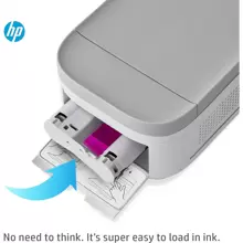 HP Sprocket Studio Plus WiFi Photo Printer – Compact Dye Sublimation Color Printer Wirelessly Prints 4x6" Photos From Your IOS & Android Device With The HP Sprocket App, White - White - View 6