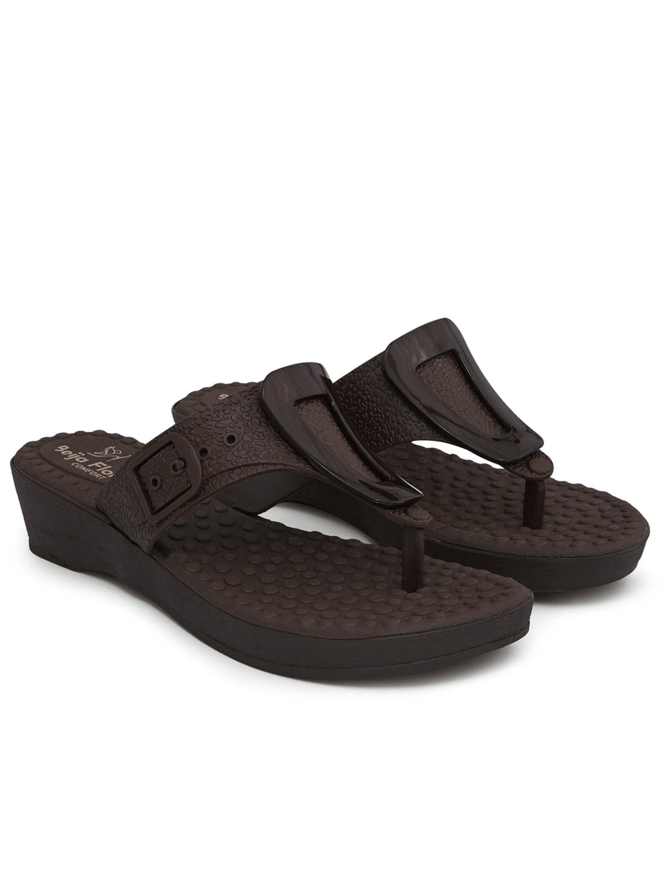 Women Clogs - Màu nâu Sô-cô-la - Xem 1