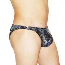 Calzon Posador Bikini Competencia Fisico Culturismo Chase - Multicolor - Ver 2