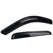 4PCS Window Visors Fit For 2016-2024 Toyotas' Tacoma Double Crew Cab, Slim Style Smoke/Tinted Acrylic Tape-On Auto Car Window Visors Vent Shade Rain Sun Wind Deflector Guard, Truck Valentine Gift - 煙色/有色 - 查看 6