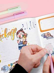 1支筆型快干膠點裝彩色膠筆 - 紫色 - 查看 5