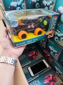 4wd Rc Car For Children (Ages 6-12) With 360 Degree Rotation Stunts, Suitable For Various Terrains, Thickened Body To Resist Drops And Collisions - Black - View 5