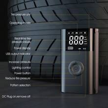 Inflador De Aire Portátil Recargable - Negro - Ver 7