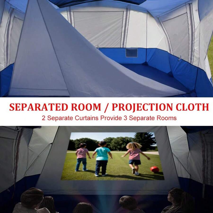 10 person tent ayamaya waterproof multi room large family camping