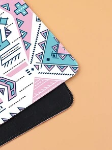 1入幾何圖案遊戲滑鼠墊,適用於電腦/筆記本電腦辦公室使用 - 彩色 - 查看 5