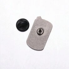 1入創意卡通可愛雨傘女孩有趣造型金屬胸針,合金可愛卡通胸章,假日裝飾別針女士和女孩裝飾卡通別針假日禮物 - 彩色 - 查看 6