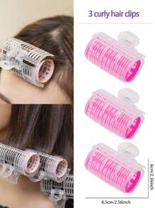 3 Air Bangs Curling Barrel Air Bangs Tool Fluffier Overhead Curling Iron,Valentine's Day Couple As Gift Hair Accessories Tool