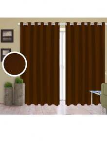 Curtains - 鏽棕色 - 查看 1