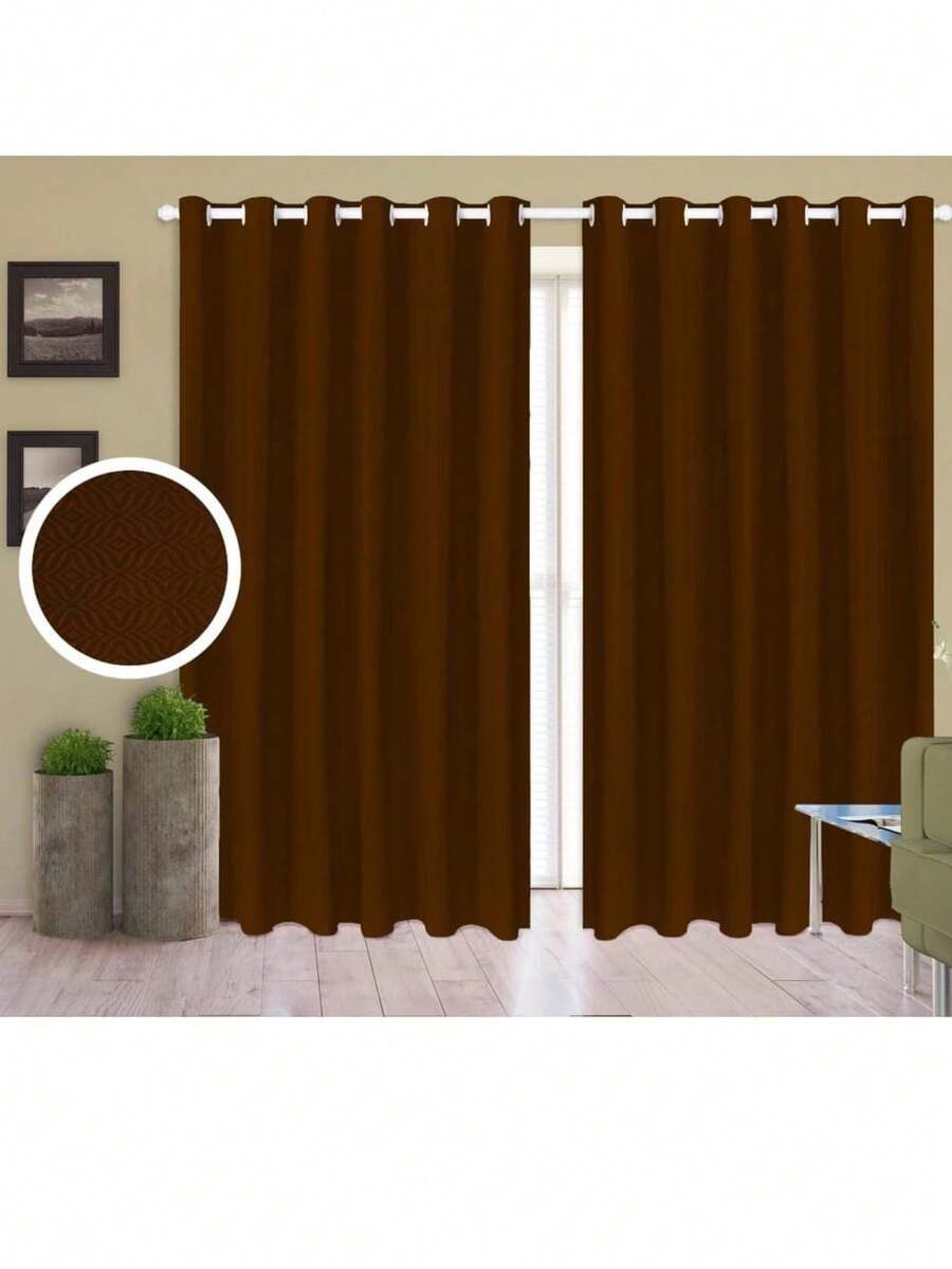 Curtains - 鏽棕色 - 查看 1