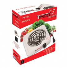 PE-01 Single Burner Electric Grill - White - View 3