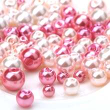Tròn Ngọc trai Giả Bao mỏng Ly 4MM 6mm 8mm Kích thước hỗn hợp Lỏng lẻo Spacer Hạt DIY Làm đồ trang sức Đối với Thủ công mỹ nghệ Mặc hàng ngày - Ba kích cỡ, hỗn hợp nhiều màu sắc - Xem 7