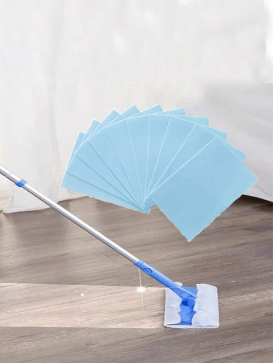 30入組藍色茉莉香味多功能清潔墊,可用於廁所、地板和家庭清潔 - 藍色 - 查看 1