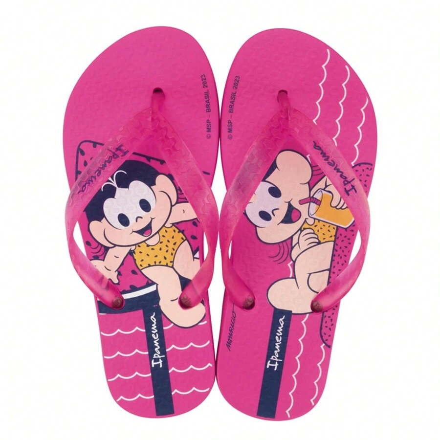 Kids Fashion Slippers - Pink - View 1