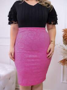 AVI Moda Crista Women Skirts - Pink - View 2