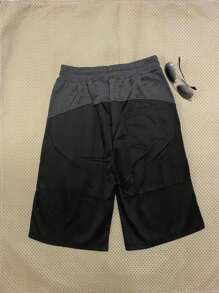 Men Plus Size Shorts - màu đen - Xem 2